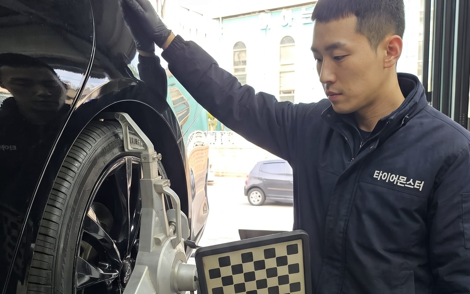 타이어 교체